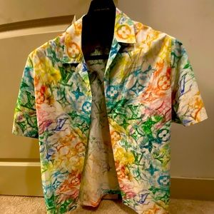 Louis Vuitton Water Color Button up